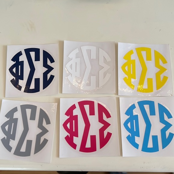 Other - Phi sigma sigma stickers
